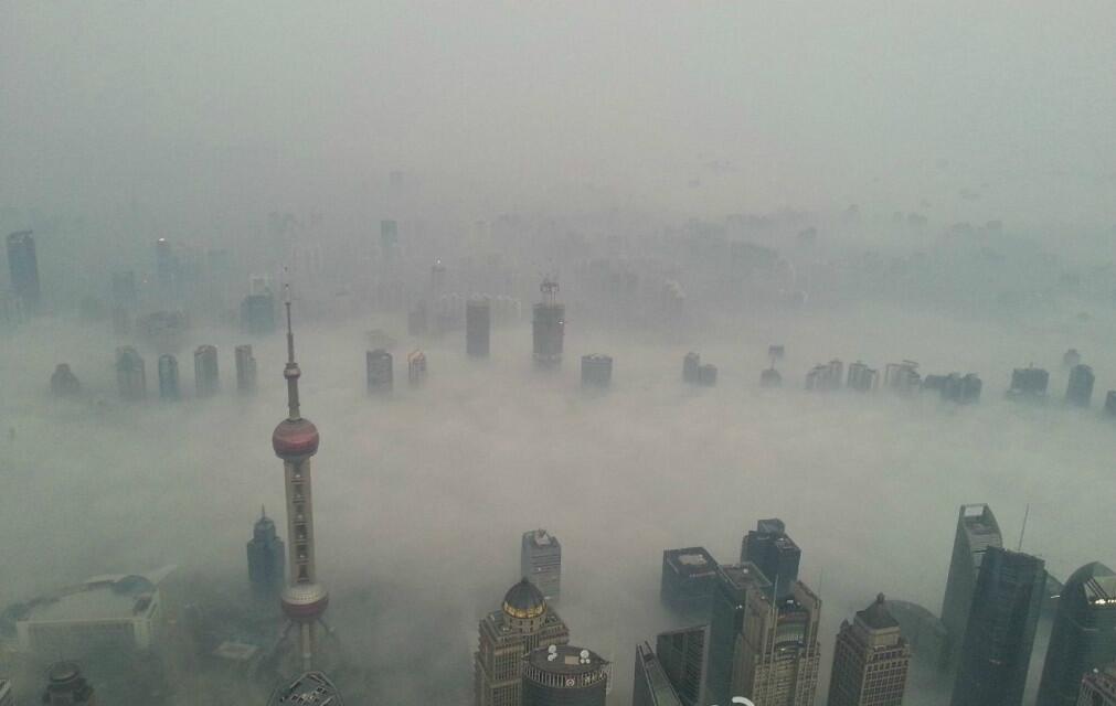 Pollution à Shanghai