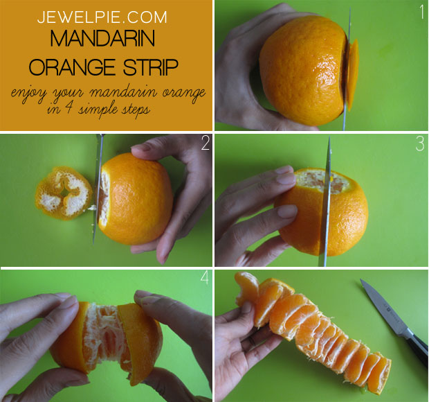 Comment découper une orange, étape par étape