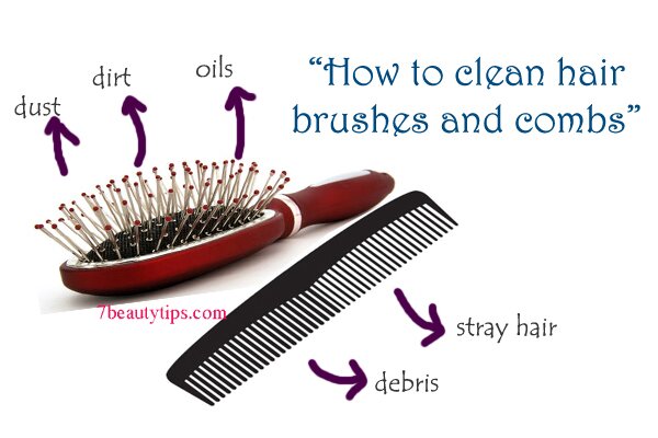 Image de brosse à cheveux et de peigne