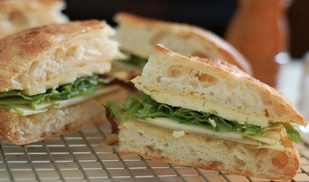 Sandwich découpés