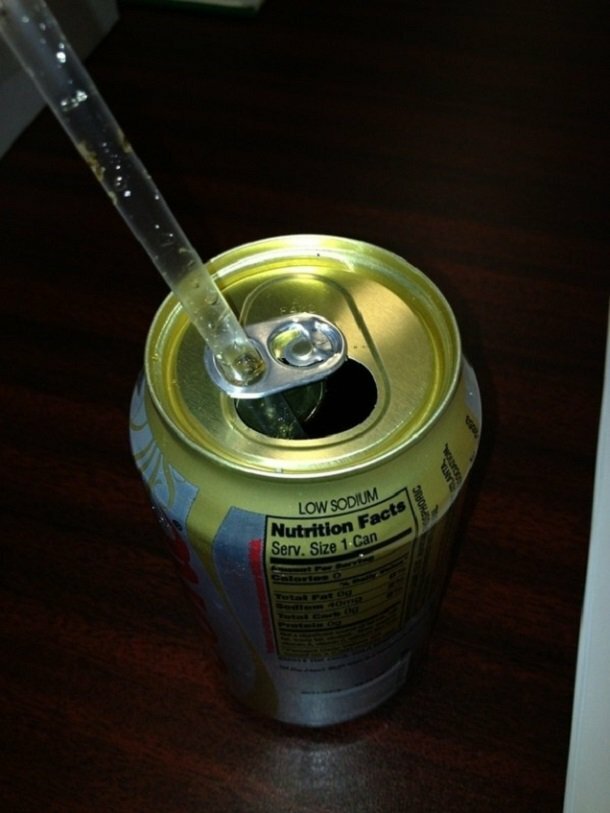 l'astuce de la cannette