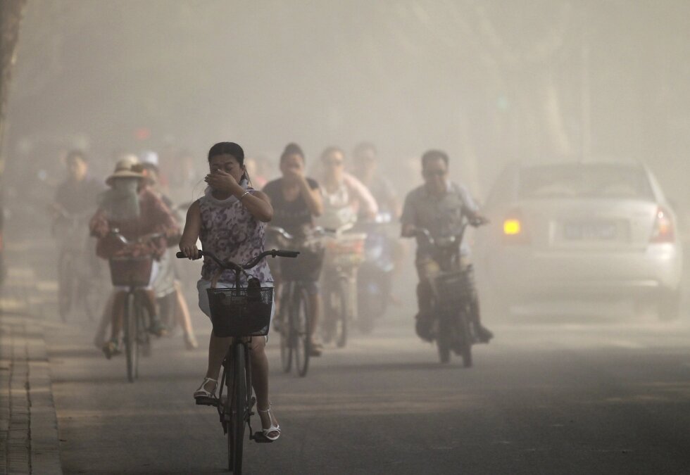 Pollution en Chine