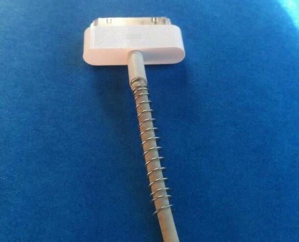 Truc pour protéger son chargeur iphone