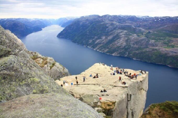 photo de cliff base