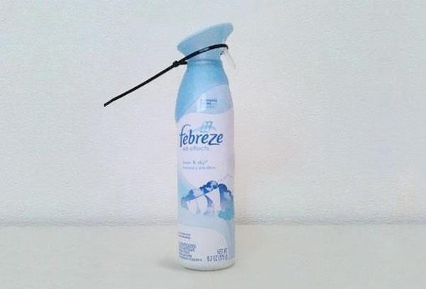 Grenade Febreze fil securité