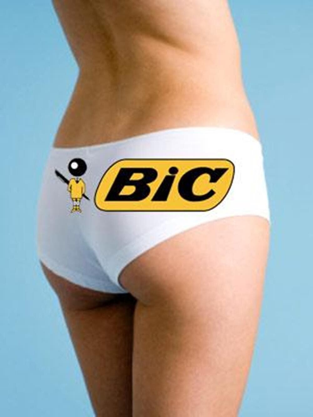 Les sous vêtement bic jetable briquet