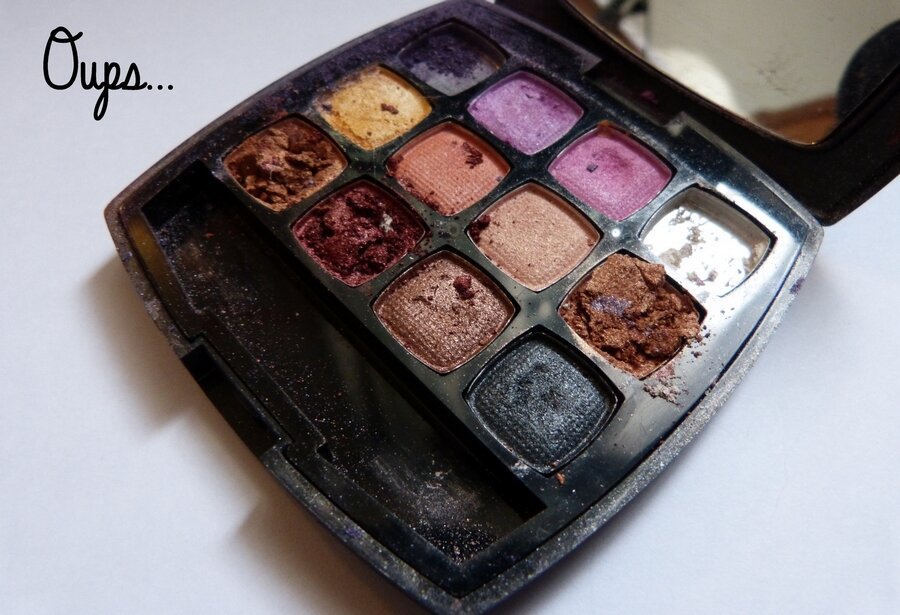 maquillage cassé