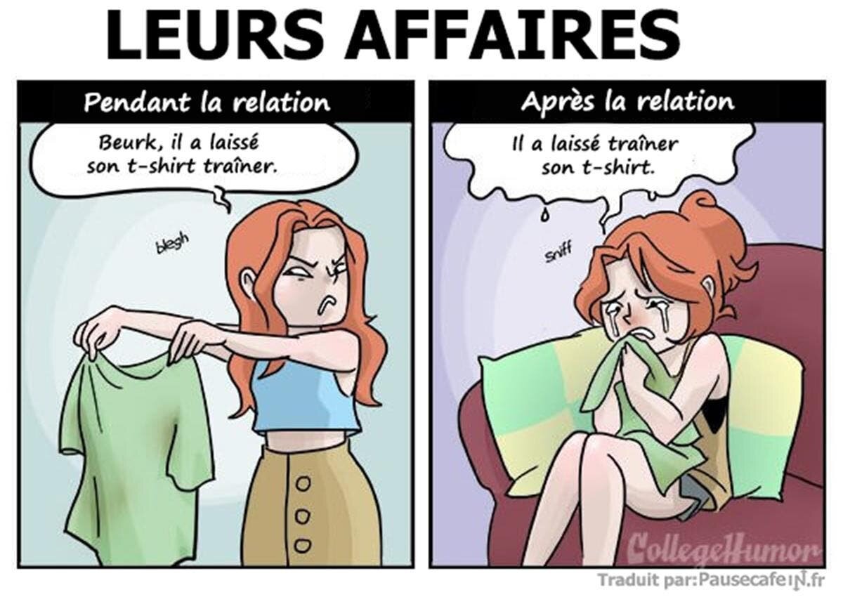 affaire ex amour couple BD Shea College Humor
