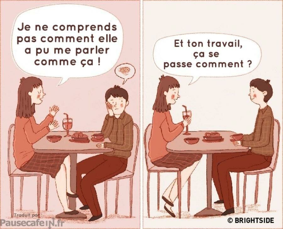 discussions, amour vs passion couple