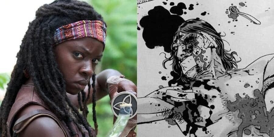michonne torture gouveneur