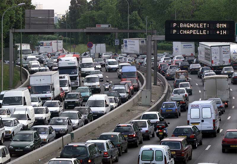 bouchons, périphérique, Paris
