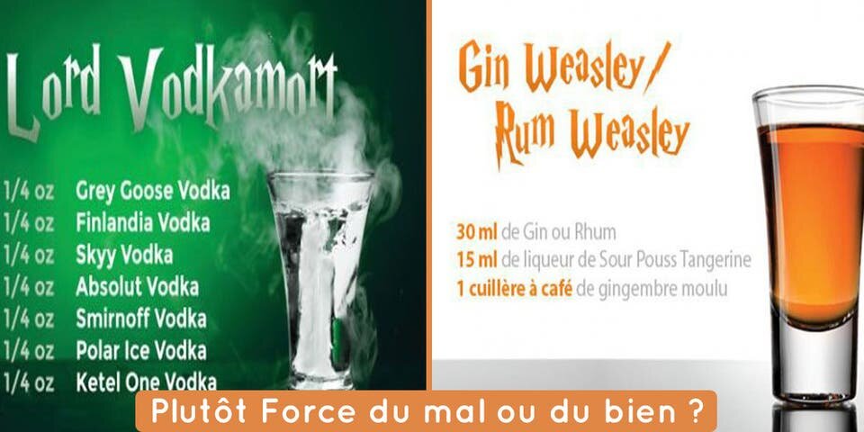 7 recettes de shots venant tout droit de Poudlard #Alco...