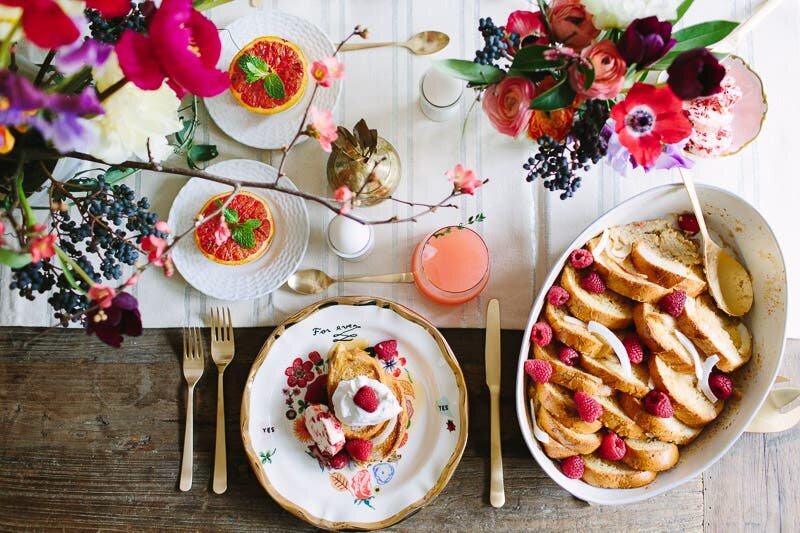 Un magnifique brunch