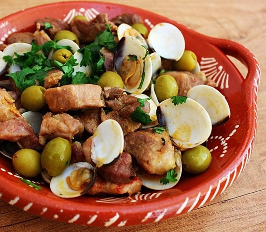 Carne de porco a Alentejo, spécialité portugaise