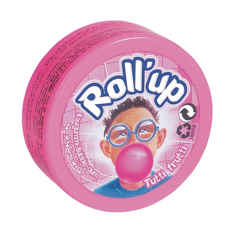 chewing, gum, rouleau