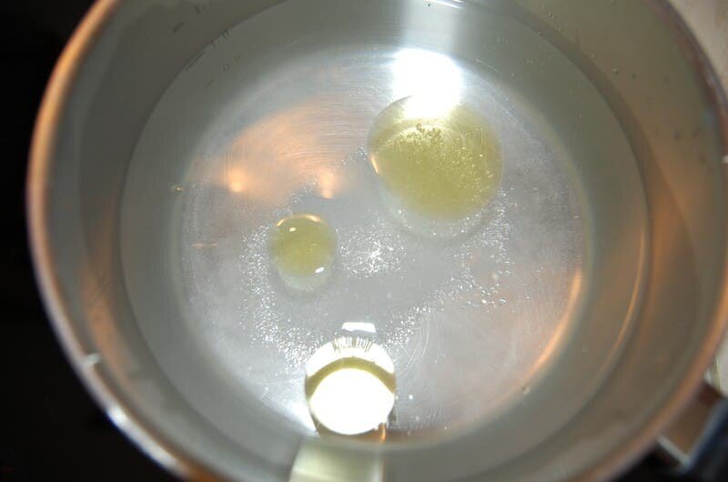 huile, eau, bulles