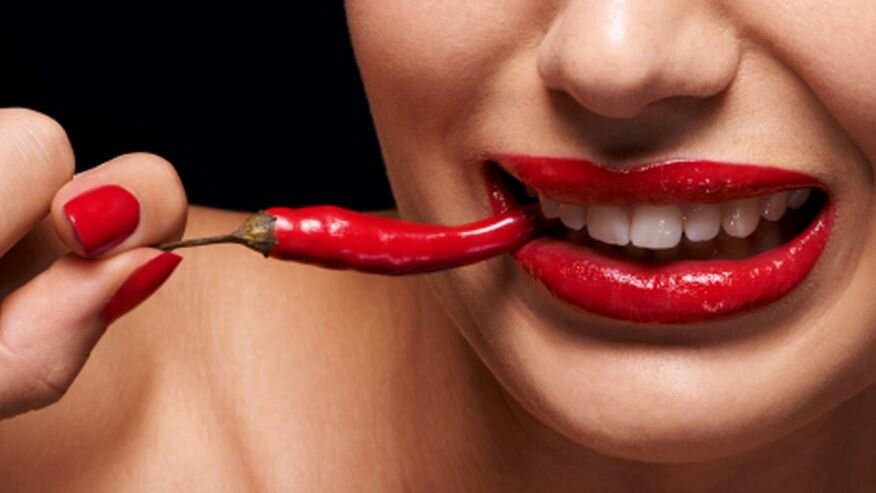 fille et piment