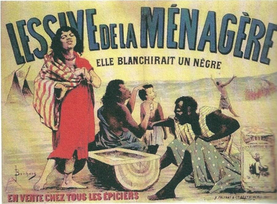 publicite, lessive, raciste