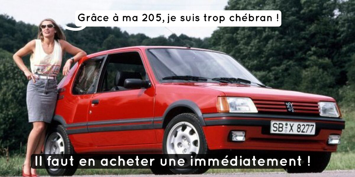 9 raisons d'acheter une Peugeot 205 encore aujourd'hui