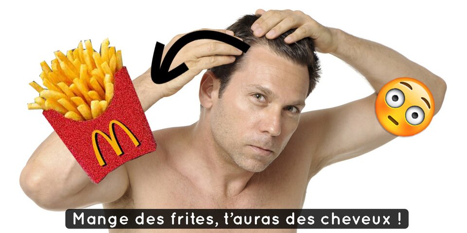 Avis aux chauves : les frites McDo font pousser les che...
