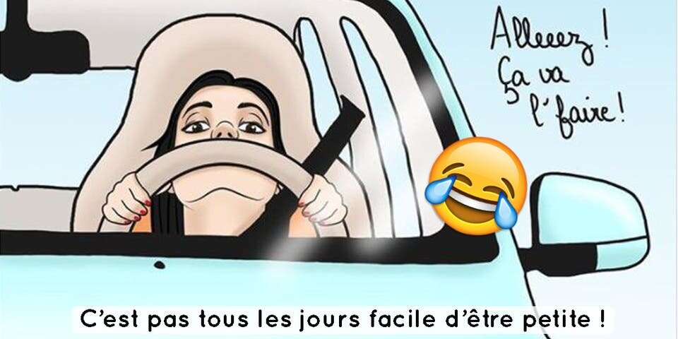 Elle raconte son quotidien de fille petite en BD