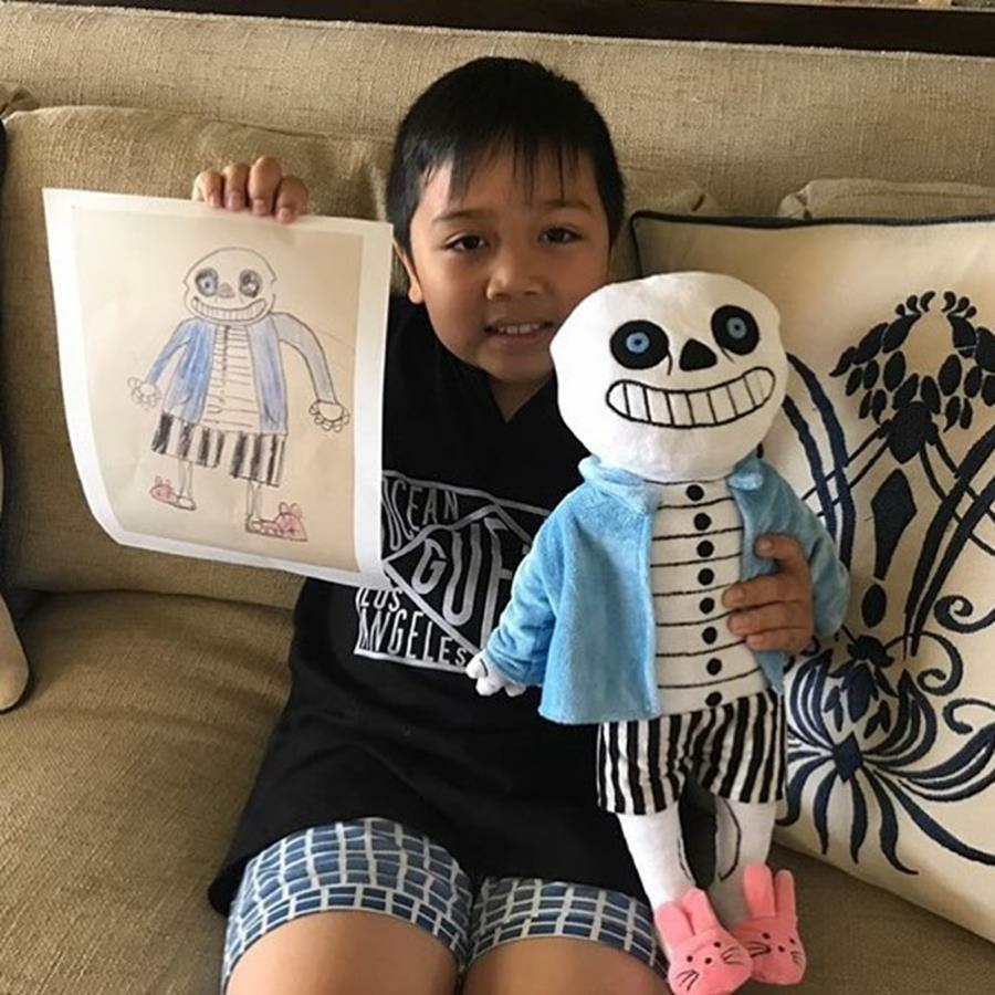 squelette, créature, dessin, peluche