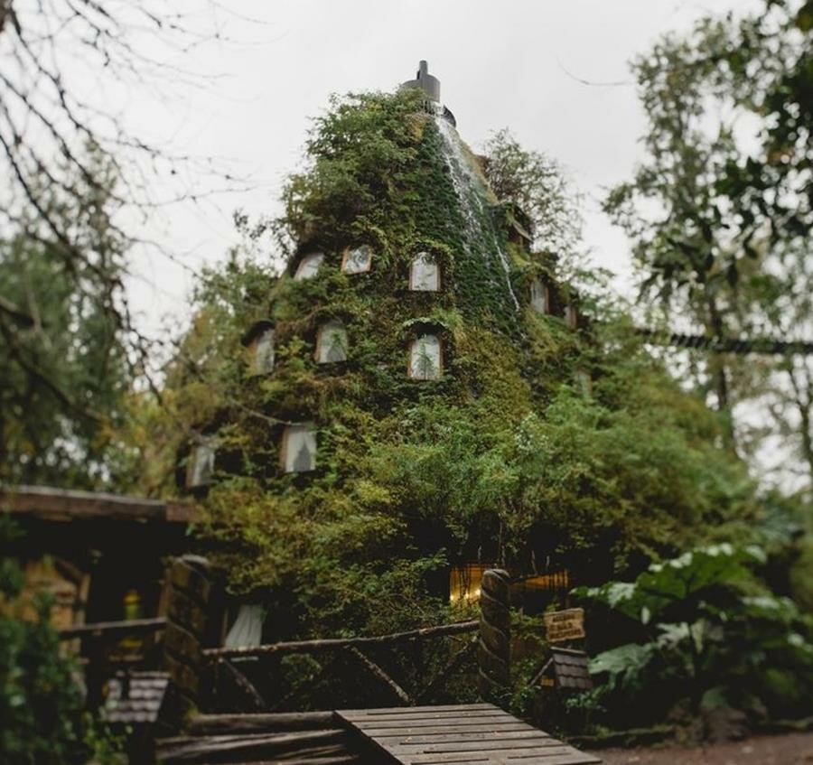 cascade, hôtel