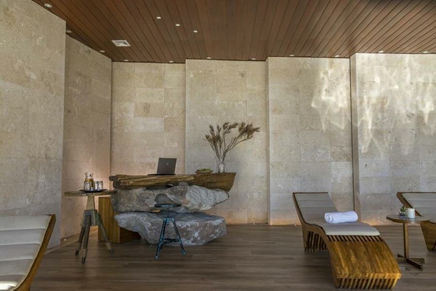 hôtel, sel, blocs