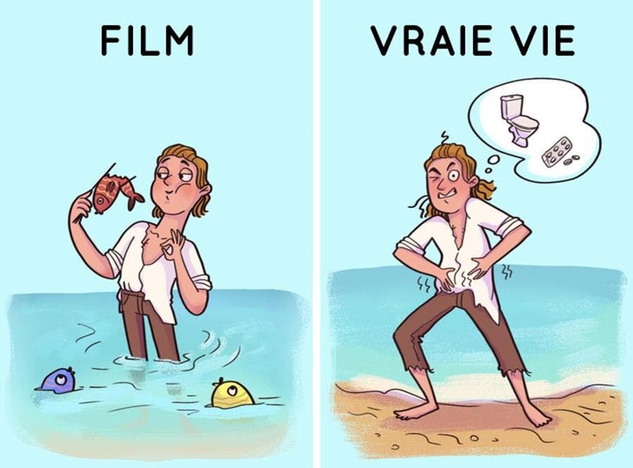 mythe, films, poisson