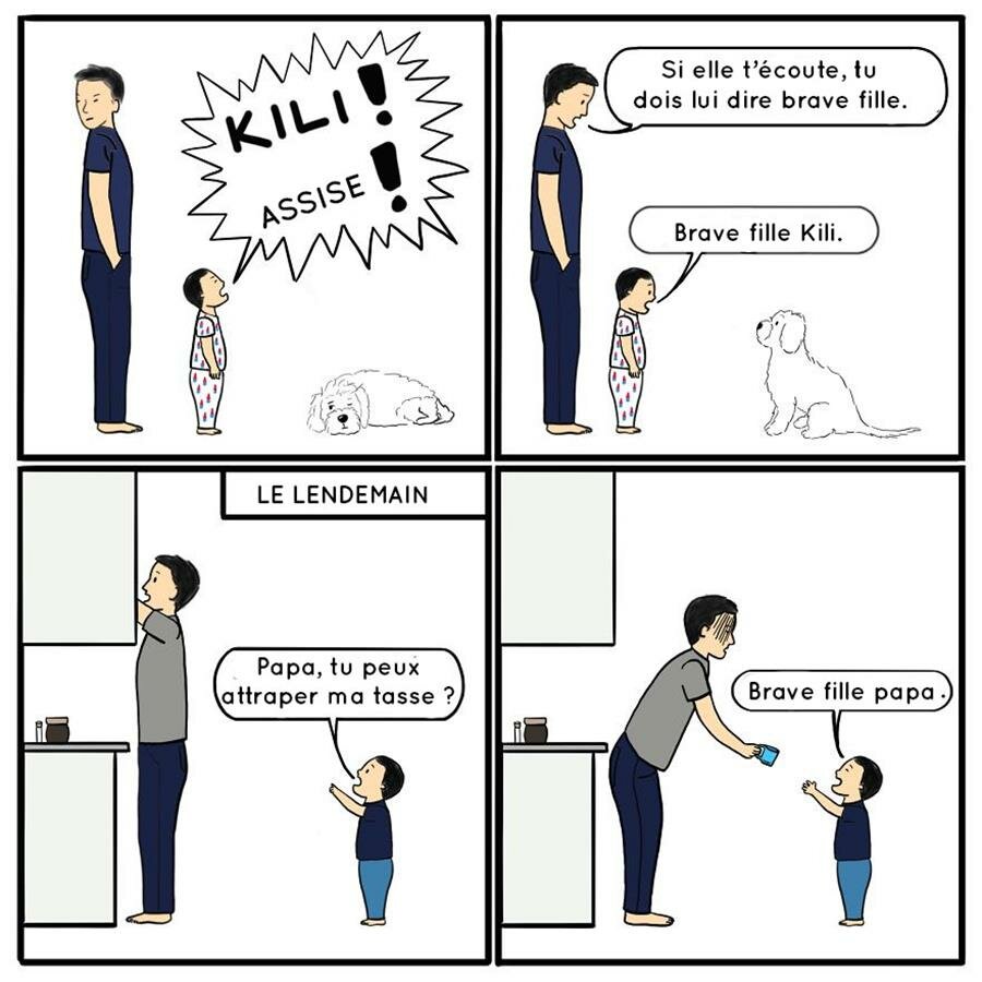 bd, logique alternative, enfant, chien