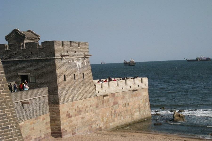 muraille de chine, fin