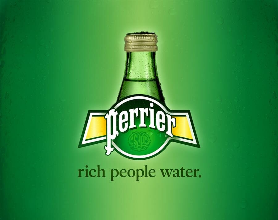 clif dickens, slogans, détournement, perrier
