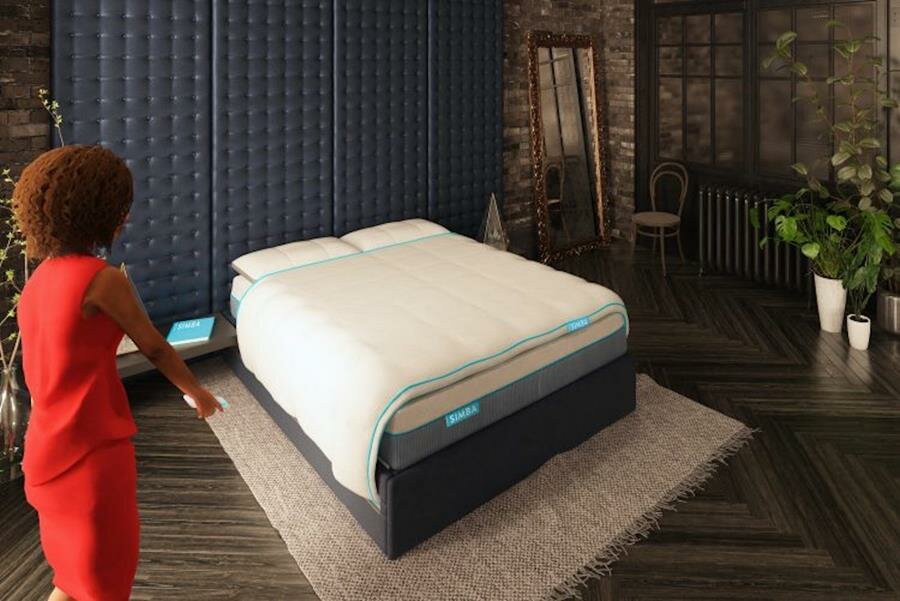 lit, couette infinie