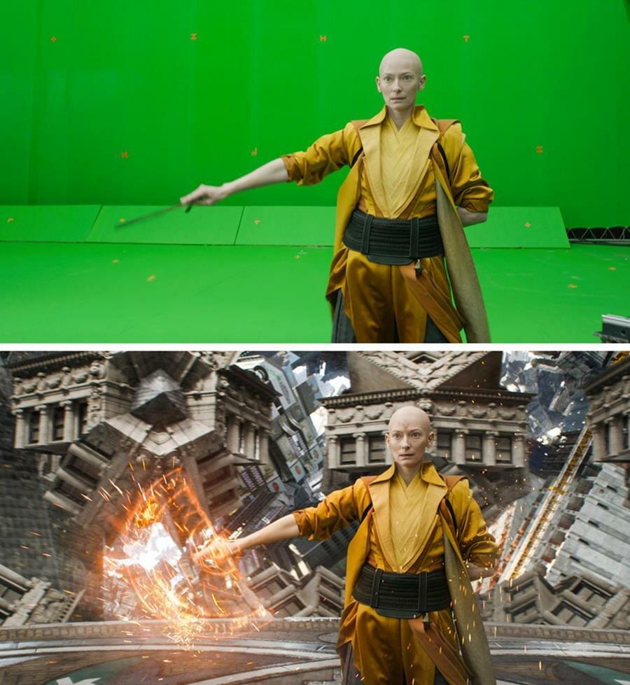 tournage, réalité, docteur Strange