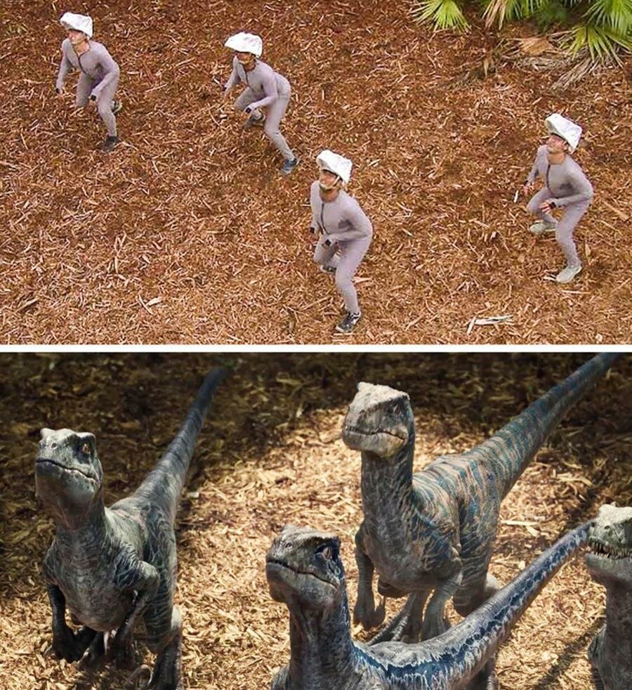 tournage, réalité, jurassic World