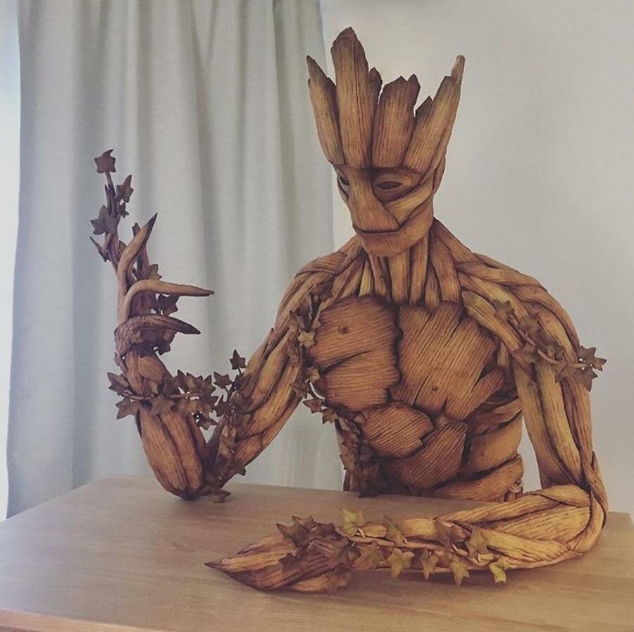 sculpture, pain d'épice, caroline eriksson