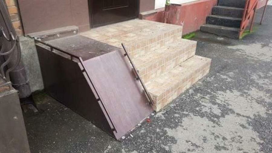 rampe, fauteuil, roulant