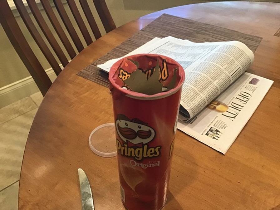 paquet de chips, pringles