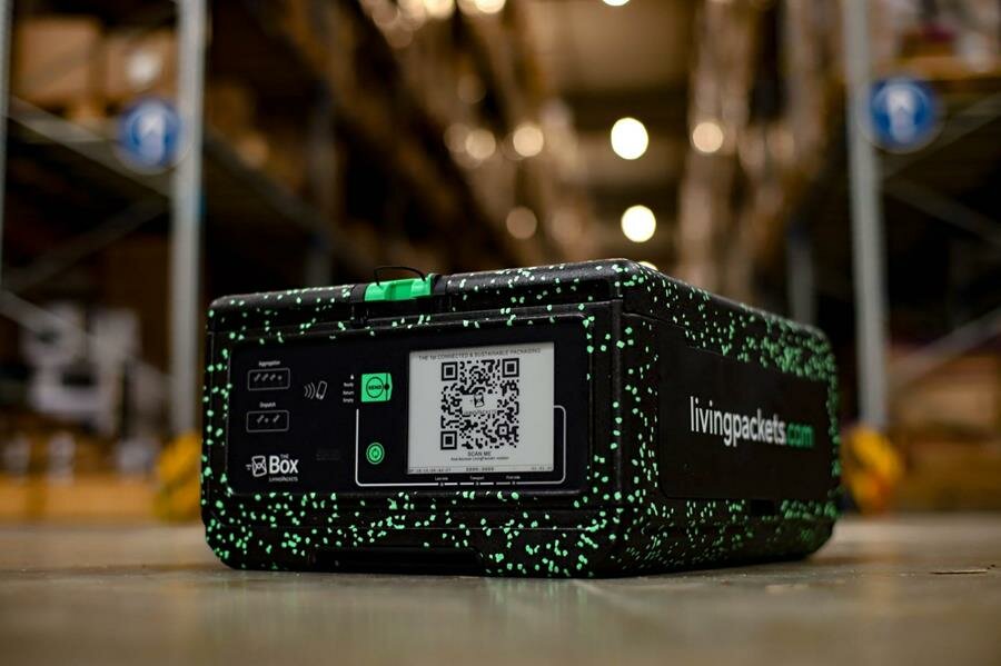 the box, livingpackets, colis réutilisable