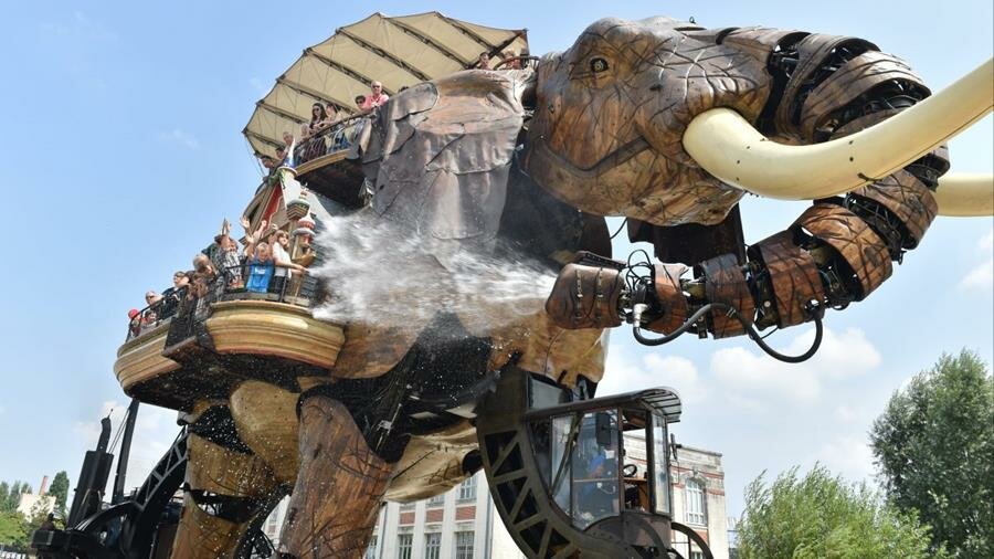 éléphant, nantes, machines de l'île