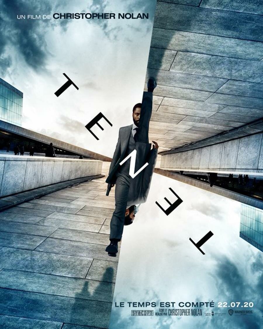 tenet, christopher nolan, affiche