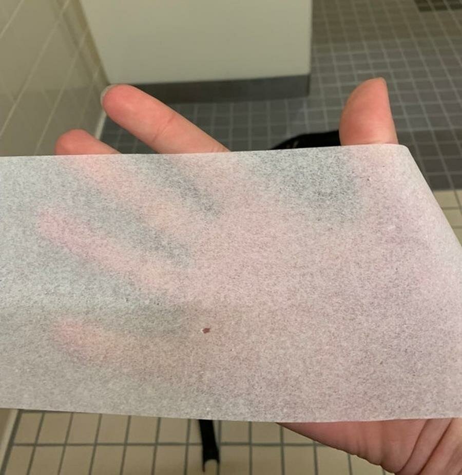 papier toilette, transparent, fin