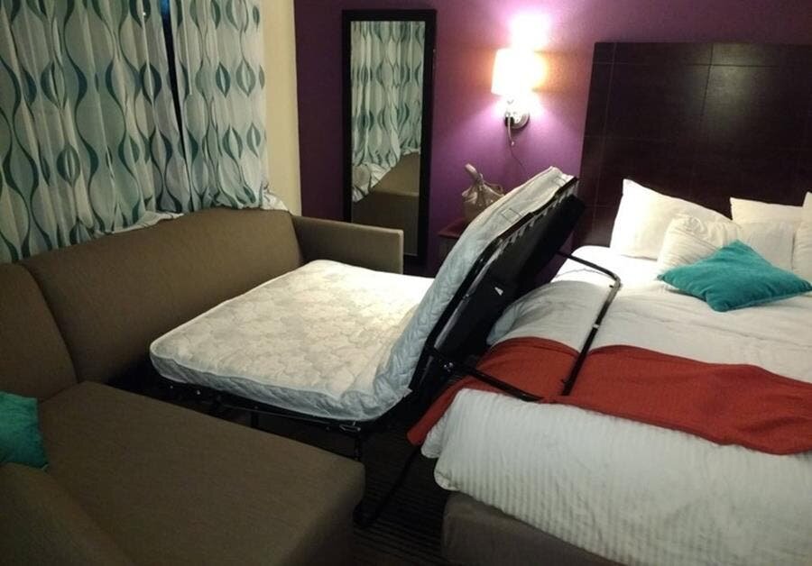 canapé-lit, chambre