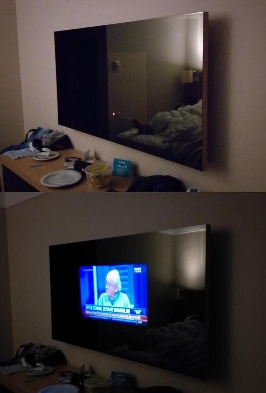 image, petite, télévision