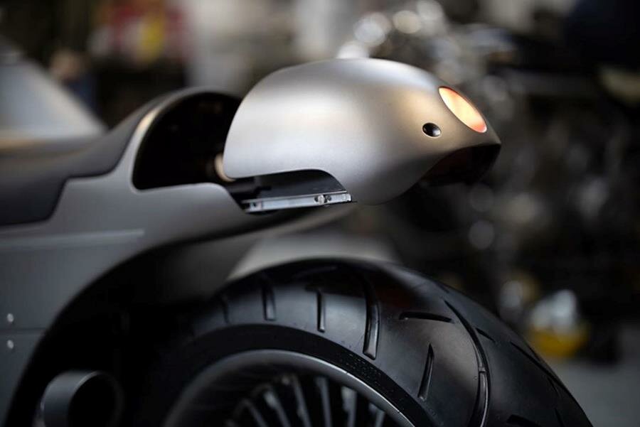 moto, futuriste, bmw, design