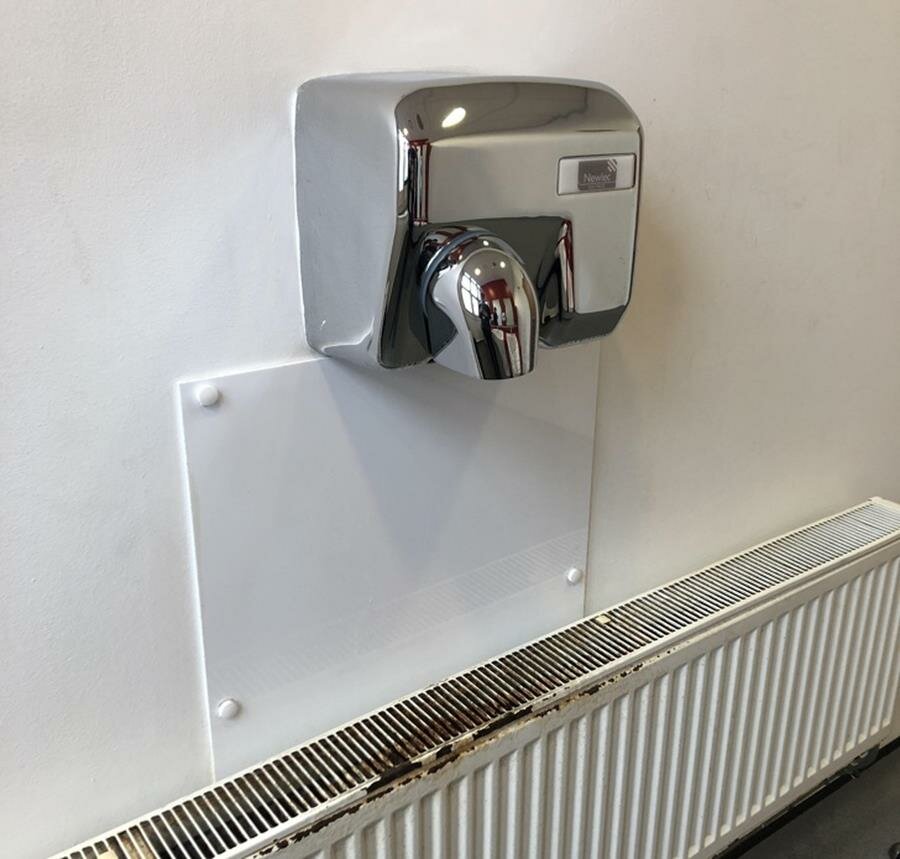 sèche-main, radiateur