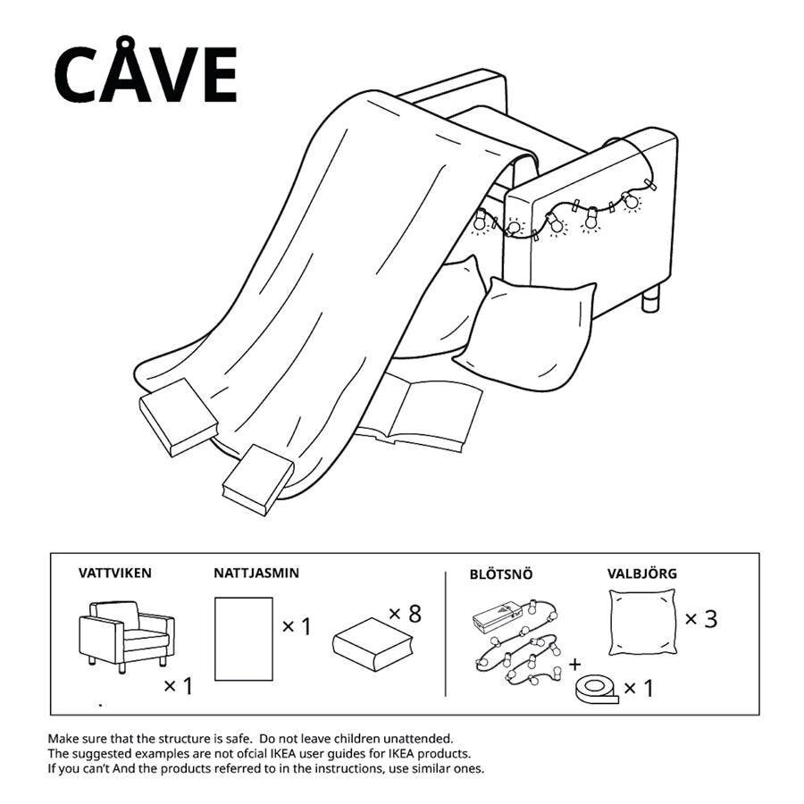 plan, cabane, ikea