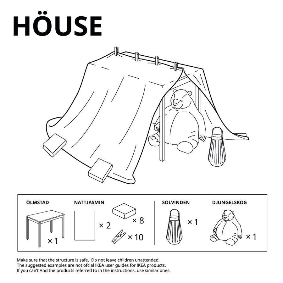plan, cabane, ikea