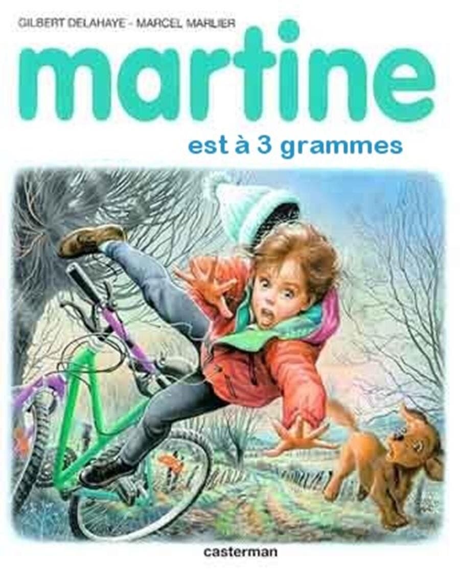 martine, couverture, détournement