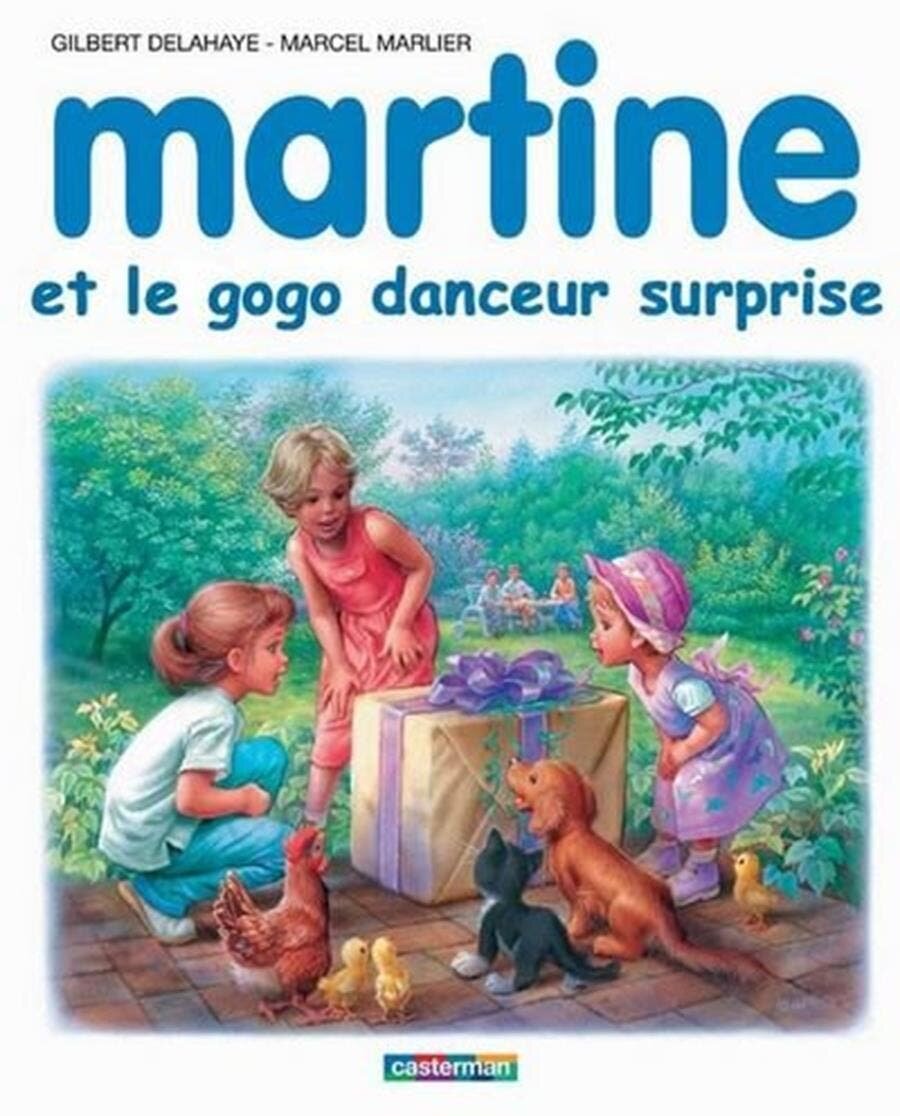 martine, couverture, détournement